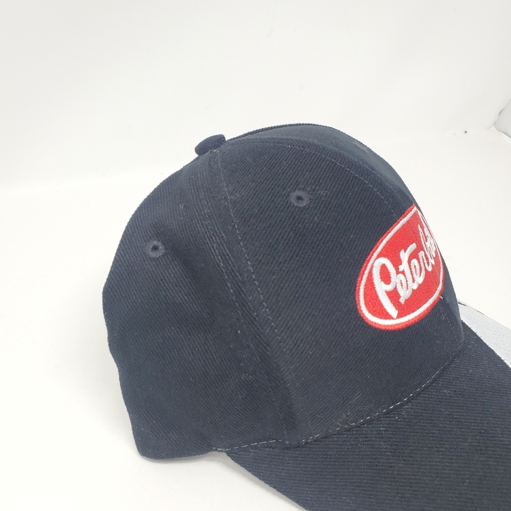 Peterbilt Black & White race checkered Ball cap - Picture 6 of 7
